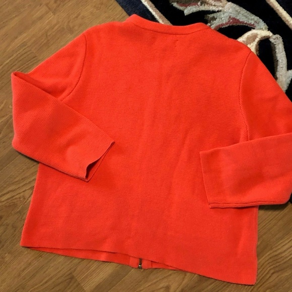 SOLD 📦 LOFT PETITES - FULL ZIP CARDIGAN XLP - Picture 3 of 8